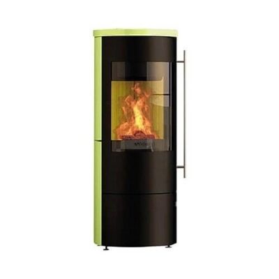 Kaminofen Olsberg Tipas II Compact 4 kW Korpus Schwarz Fresh Apple 900x900